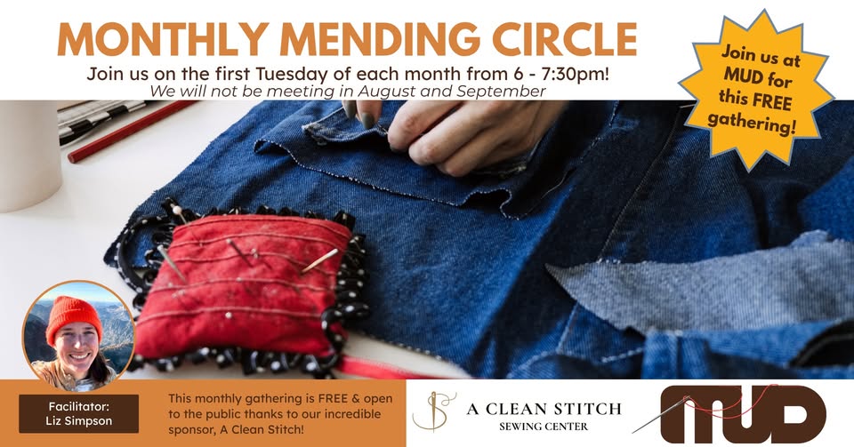 MUD Monthly Mending Circle show image