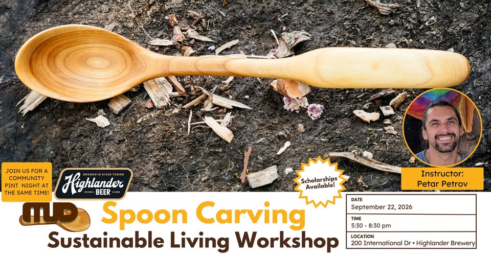 Spoon Carving Sustainable Living Workshop show image